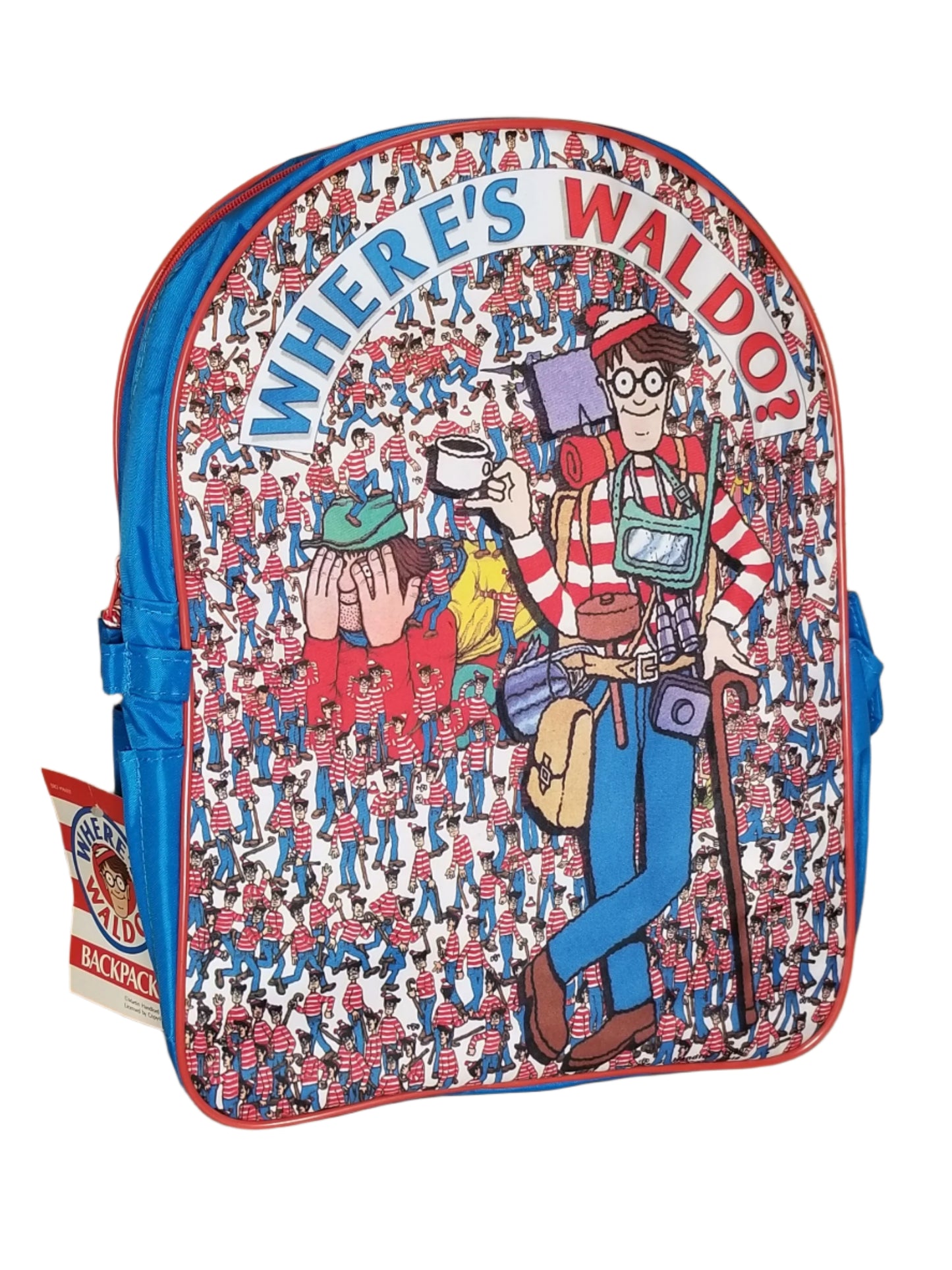 🔍 Vintage Where’s Waldo Backpack - 90s Nostalgia 🔍