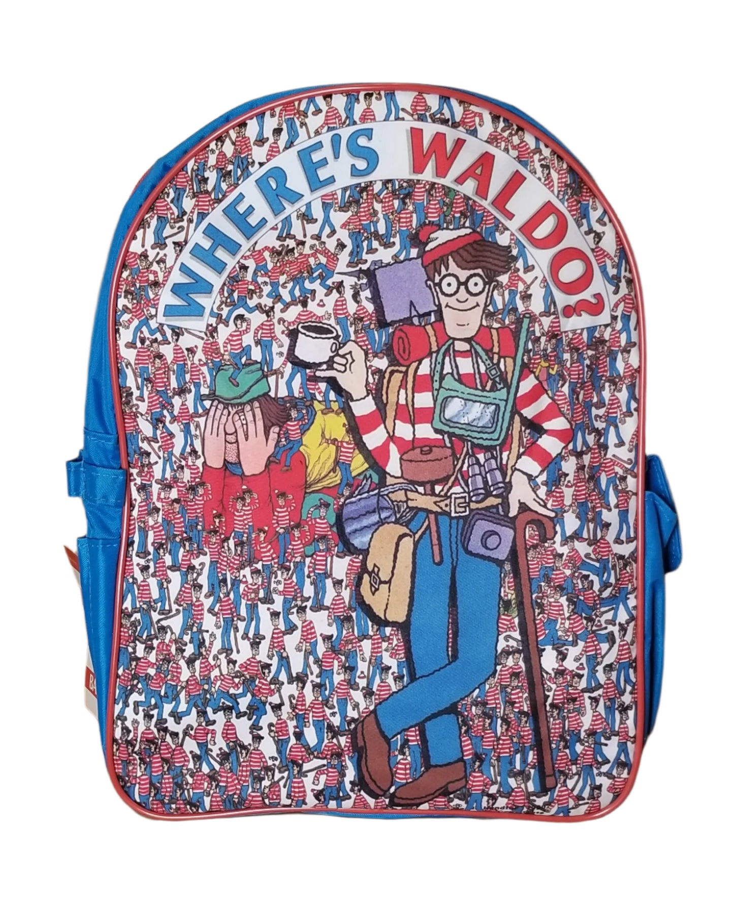 🔍 Vintage Where’s Waldo Backpack - 90s Nostalgia 🔍