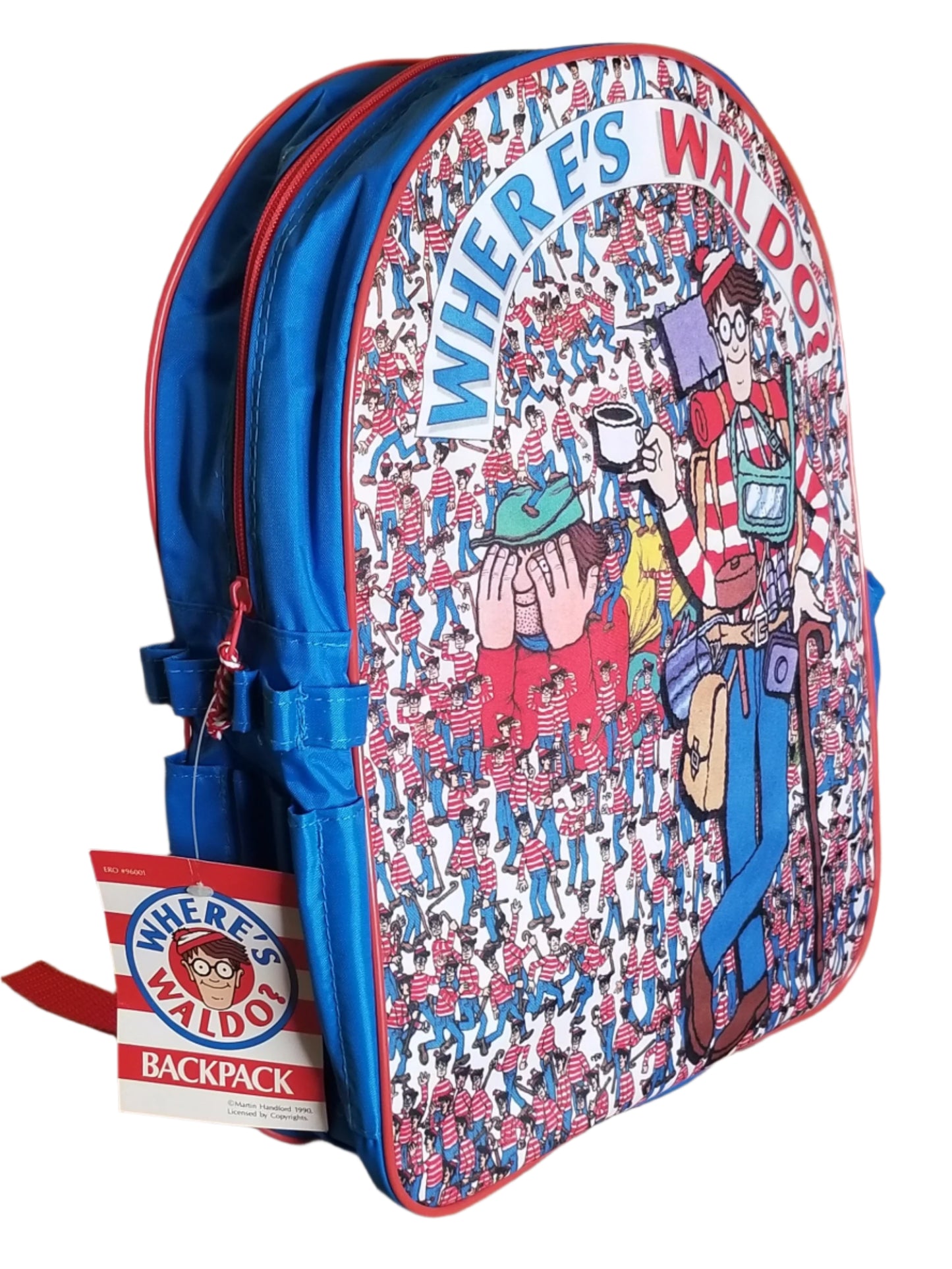 🔍 Vintage Where’s Waldo Backpack - 90s Nostalgia 🔍