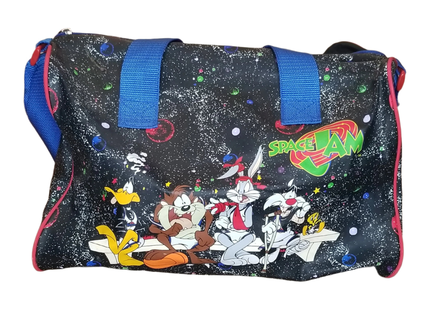 π Vintage 90s Space Jam Looney Tunes Duffle Bag π