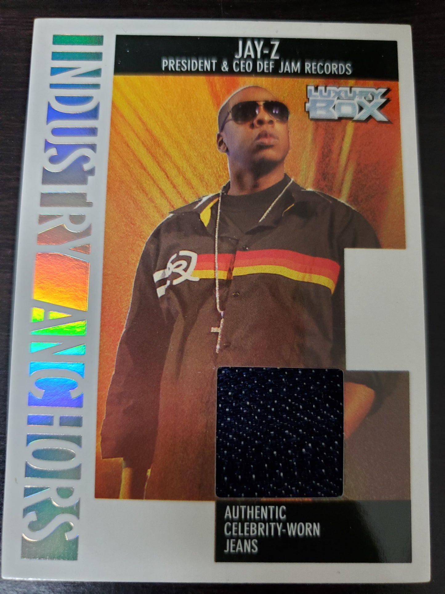 Jay-Z Framed Memorabilia – Rolling Stone Cover & Collectible Card