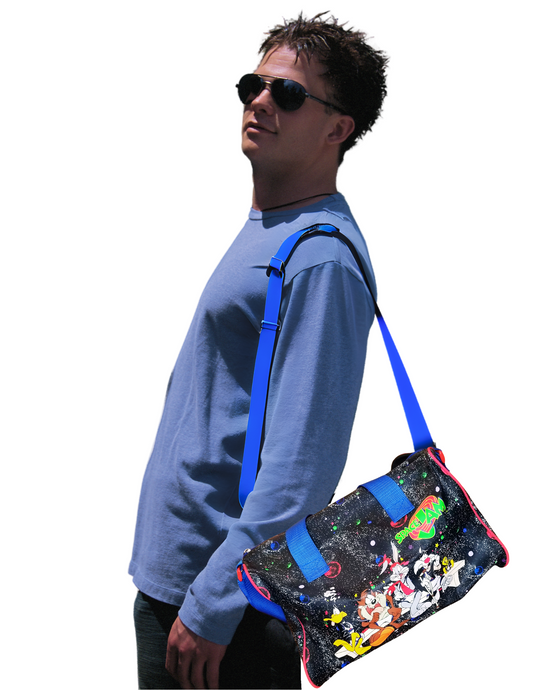 π Vintage 90s Space Jam Looney Tunes Duffle Bag π