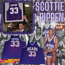 Load image into Gallery viewer, Scottie Pippen Throwback Arkansas Div II College Retro Jersey