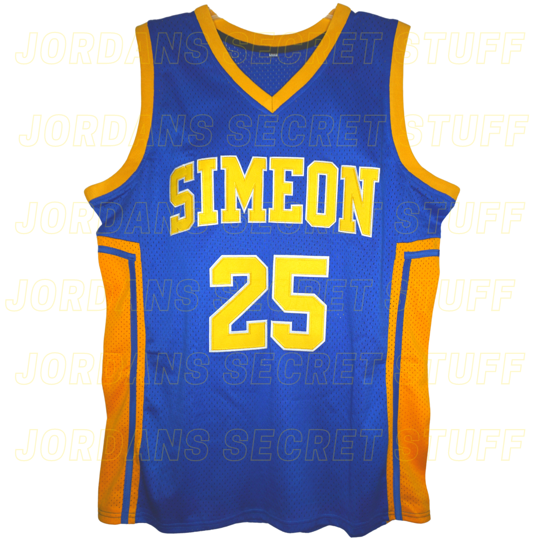 Derrick Rose or Ben "Benji" Wilson #25 Limited Series Simeon High School Jersey