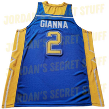 Load image into Gallery viewer, Gianna Middle School Jersey Fadeaway Shot Basketball Retirement