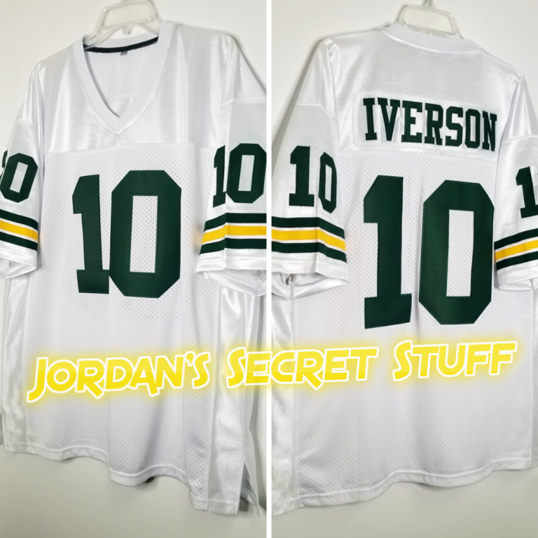 Allen Iverson Bethel High School Football Jersey Custom Throwback Retro Jersey