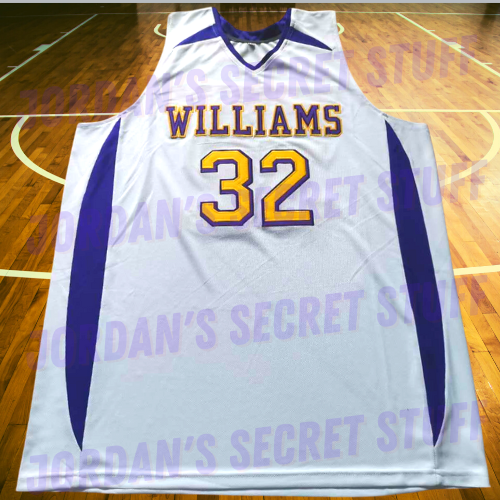 Duncan Robinson Division III Williams College Div-3 Basketball Jersey