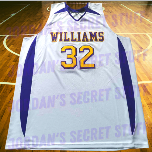 JordansSecretStuff Duncan Robinson Division III Williams College DIV-3 Basketball Jersey 2XL