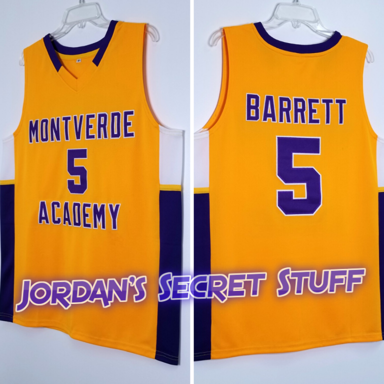 RJ Barrett Montverde High School Basketball NYC New York Throwback Jersey