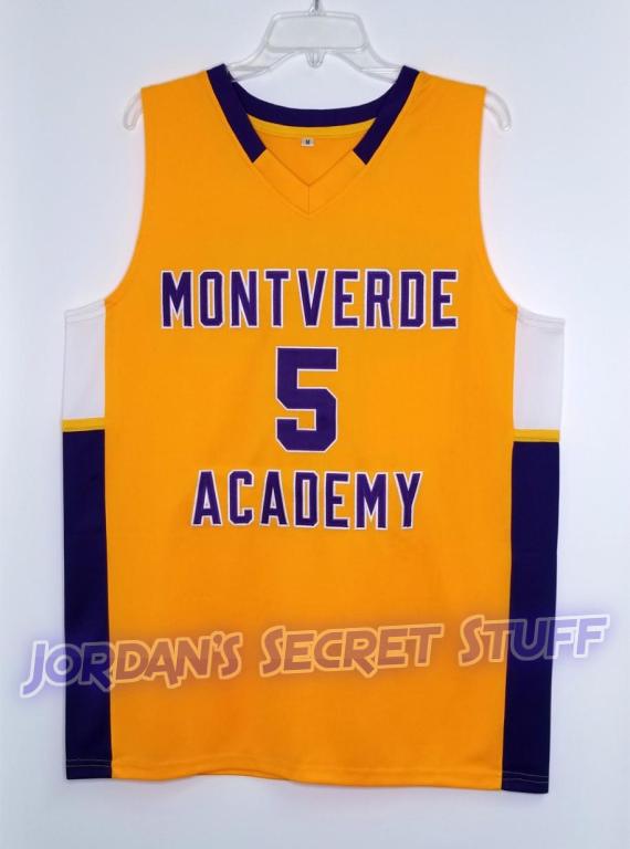 RJ Barrett Montverde High School Basketball NYC New York Throwback Jersey