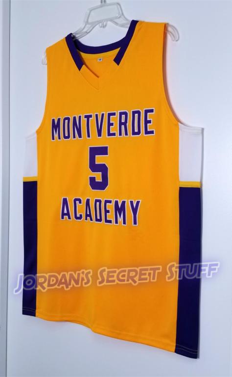 RJ Barrett Montverde High School Basketball NYC New York Throwback Jersey