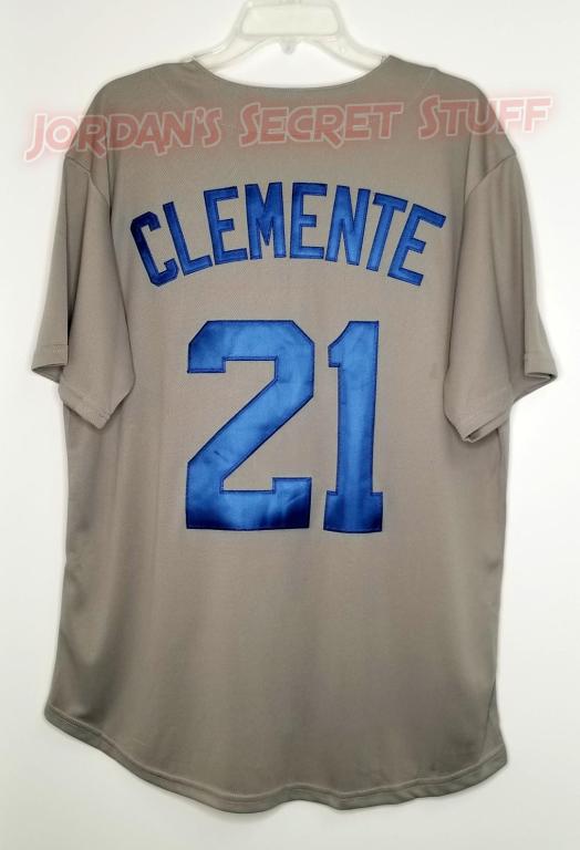 Roberto Clemente Santurce Puerto Rico Basketball Jersey Custom Throwback Retro Jersey