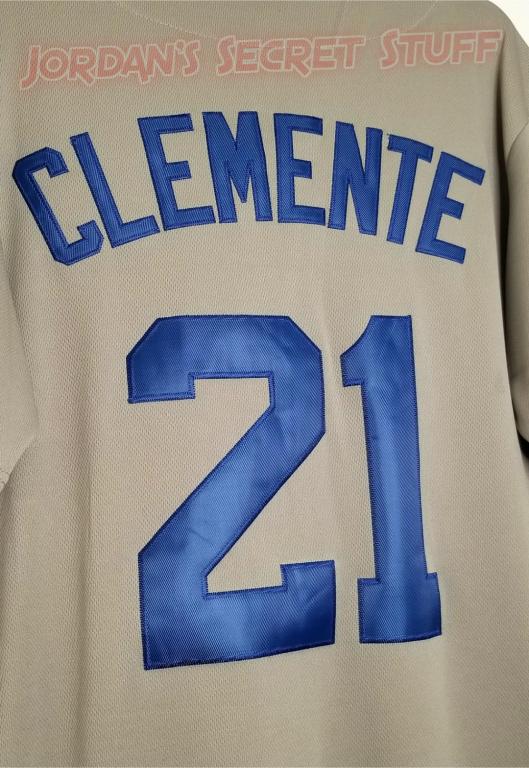 Roberto Clemente Santurce Puerto Rico Basketball Jersey Custom Throwback Retro Jersey