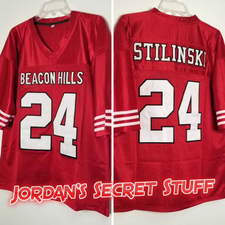 Stiles Stilinski #24 Beacon Hills Lacrosse Jersey Teen Wolf TV Show Uniform  Gift 