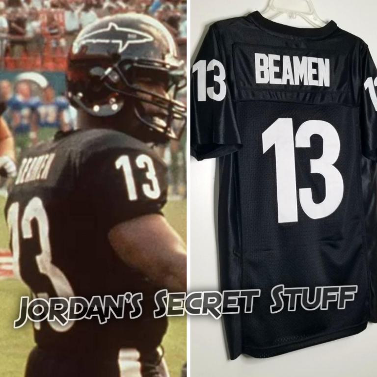 JordansSecretStuff Paul Crewe Mean Machine The Longest Yard Movie #18 Football Movie Jersey Custom Throwback Retro Movie Jersey XL