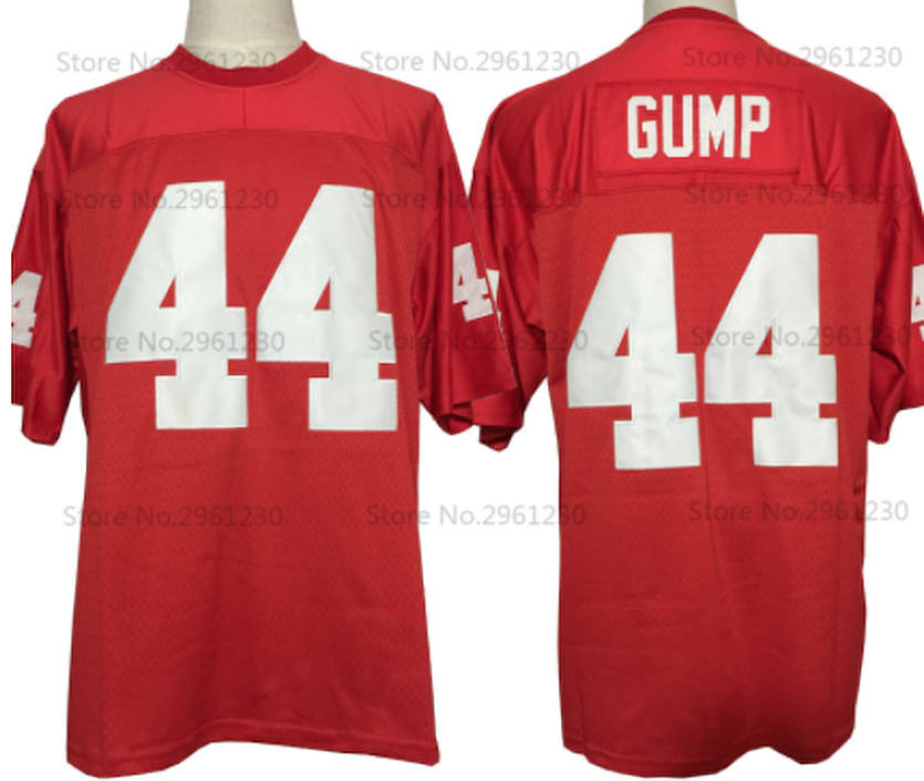 Forrest Gump Movie Alabama Falcons #44 Football Jersey Custom Throwback 90's Retro Movie Jersey