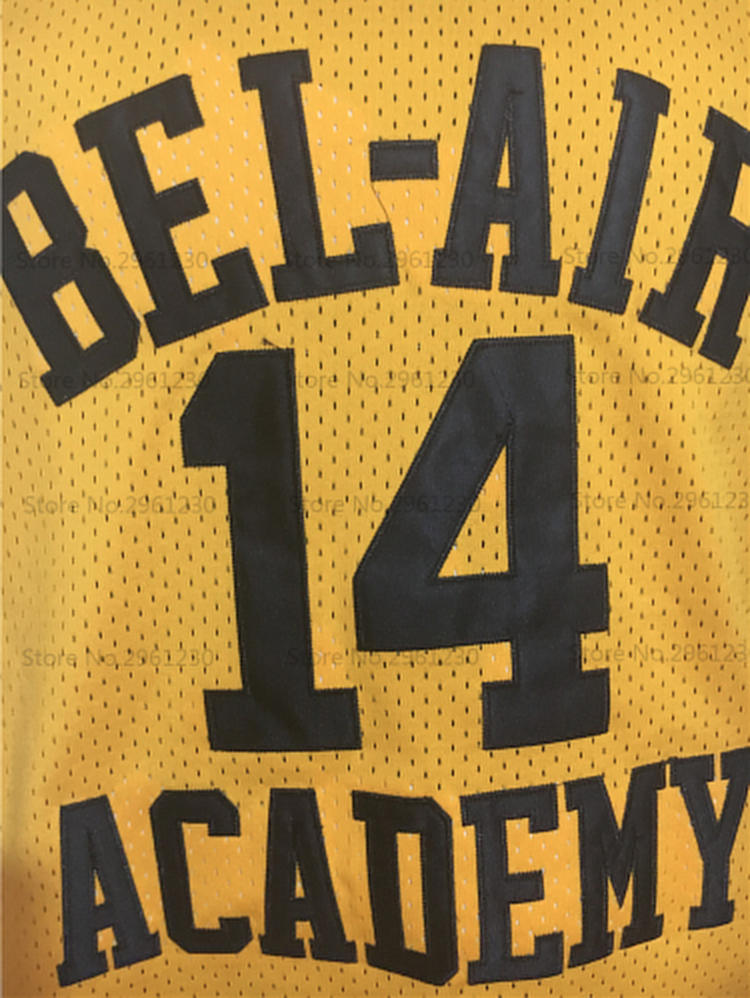retro-city-threads Bel-Air Academy Will Smith Fresh Prince Custom Basketball Jersey (Black) 3XL