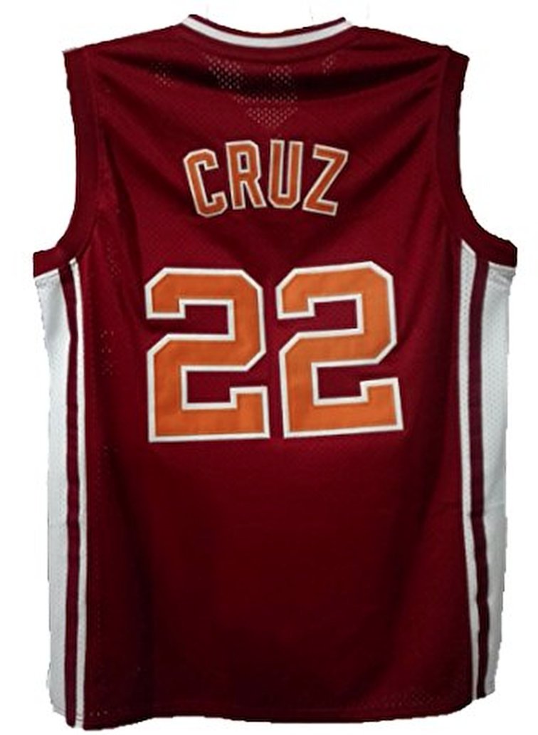 Timo Cruz Coach Carter Movie Richmond Oilers #22 Basketball Jersey Custom Throwback Retro Movie Jersey