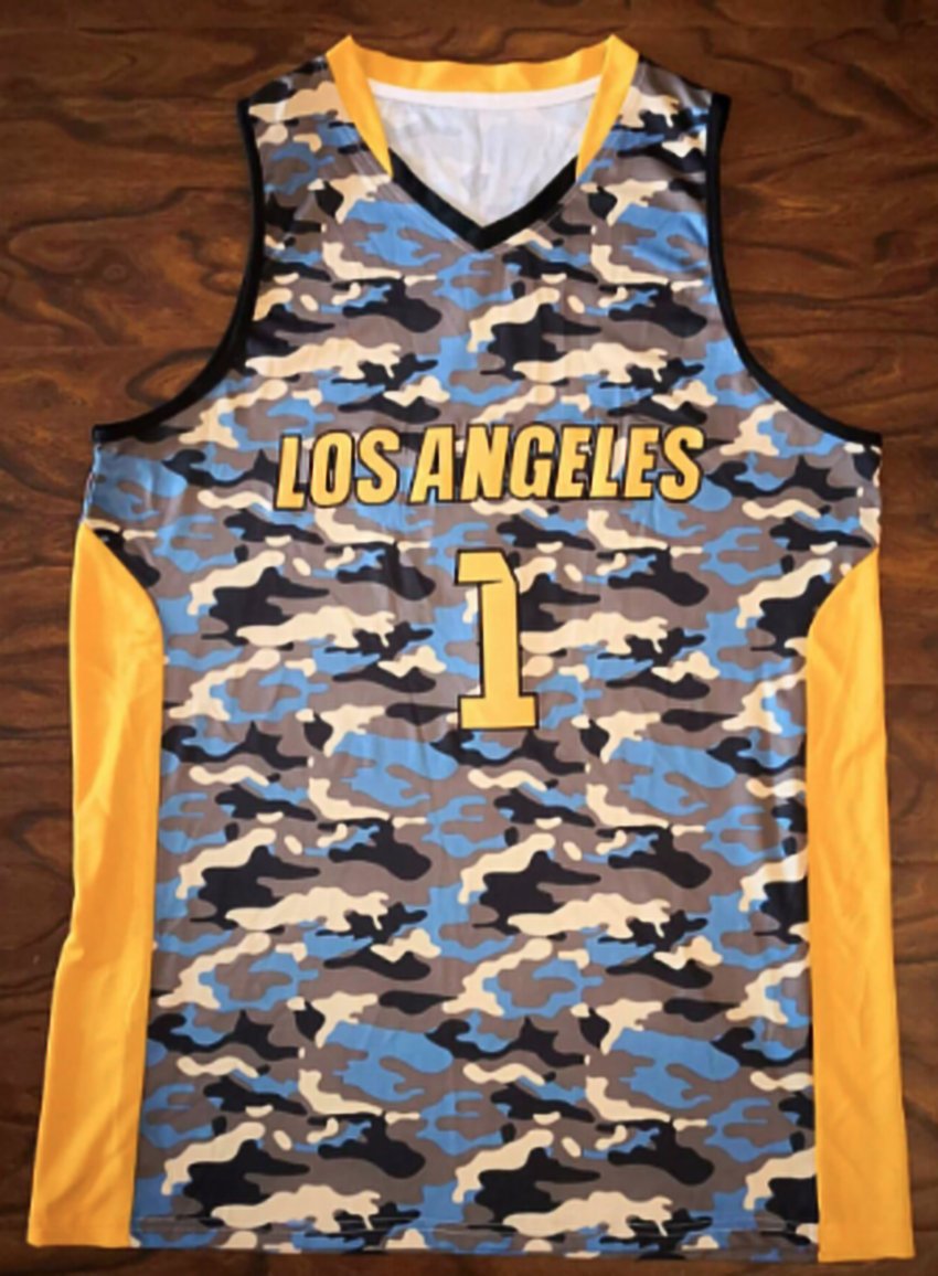 LaMelo Ball JBA Los Angeles League Basketball Jersey Custom Ballers Jersey
