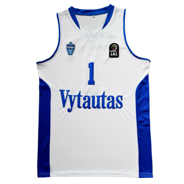 JordansSecretStuff LaMelo Ball Lithuania Vytautas Basketball Jersey Custom Throwback Retro Jersey L