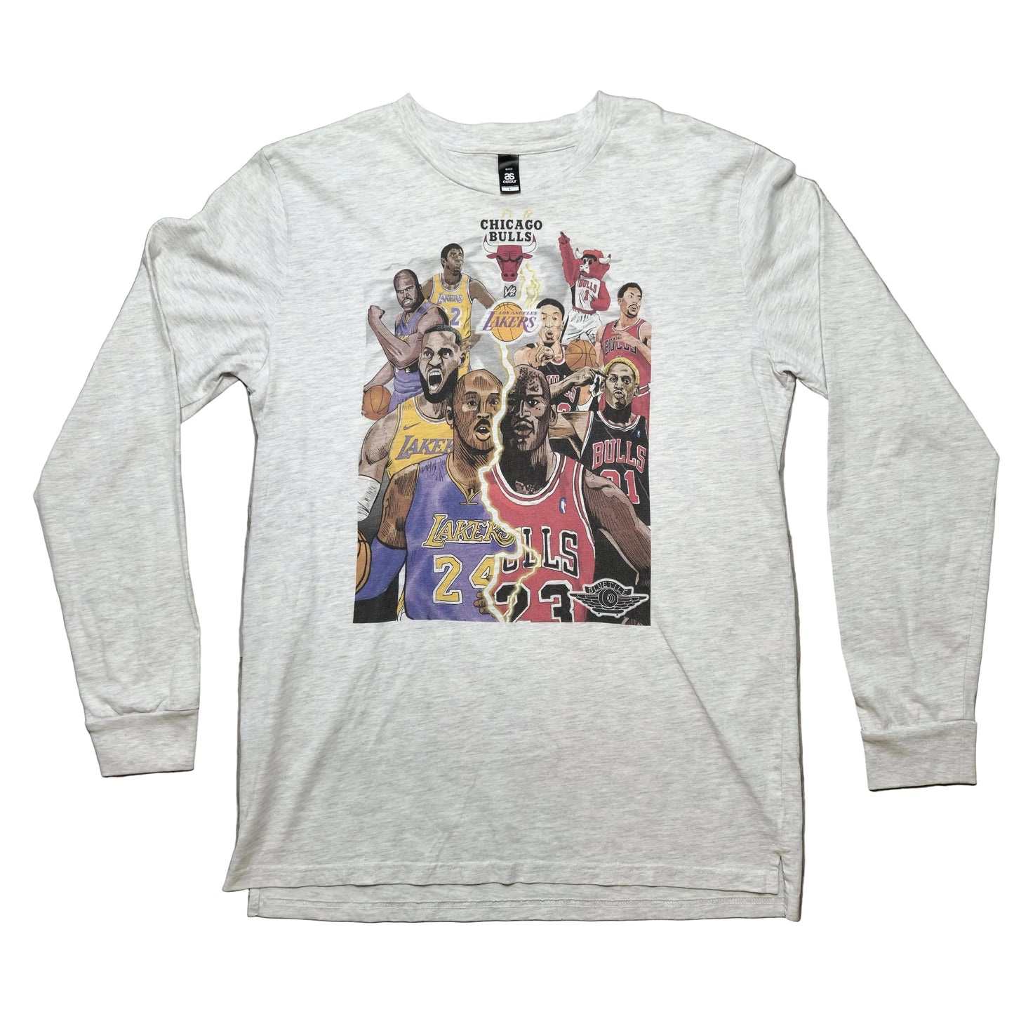 Officially Licensed NBA Legends Graphic Long Sleeve Shirt LeBron Jordan Rose