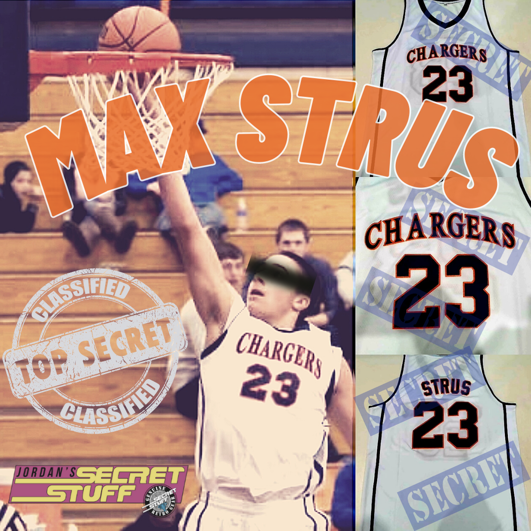 Max Strus High School Basketball Jersey Miami Throwback Retro