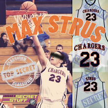 Load image into Gallery viewer, Max Strus High School Basketball Jersey Miami Throwback Retro