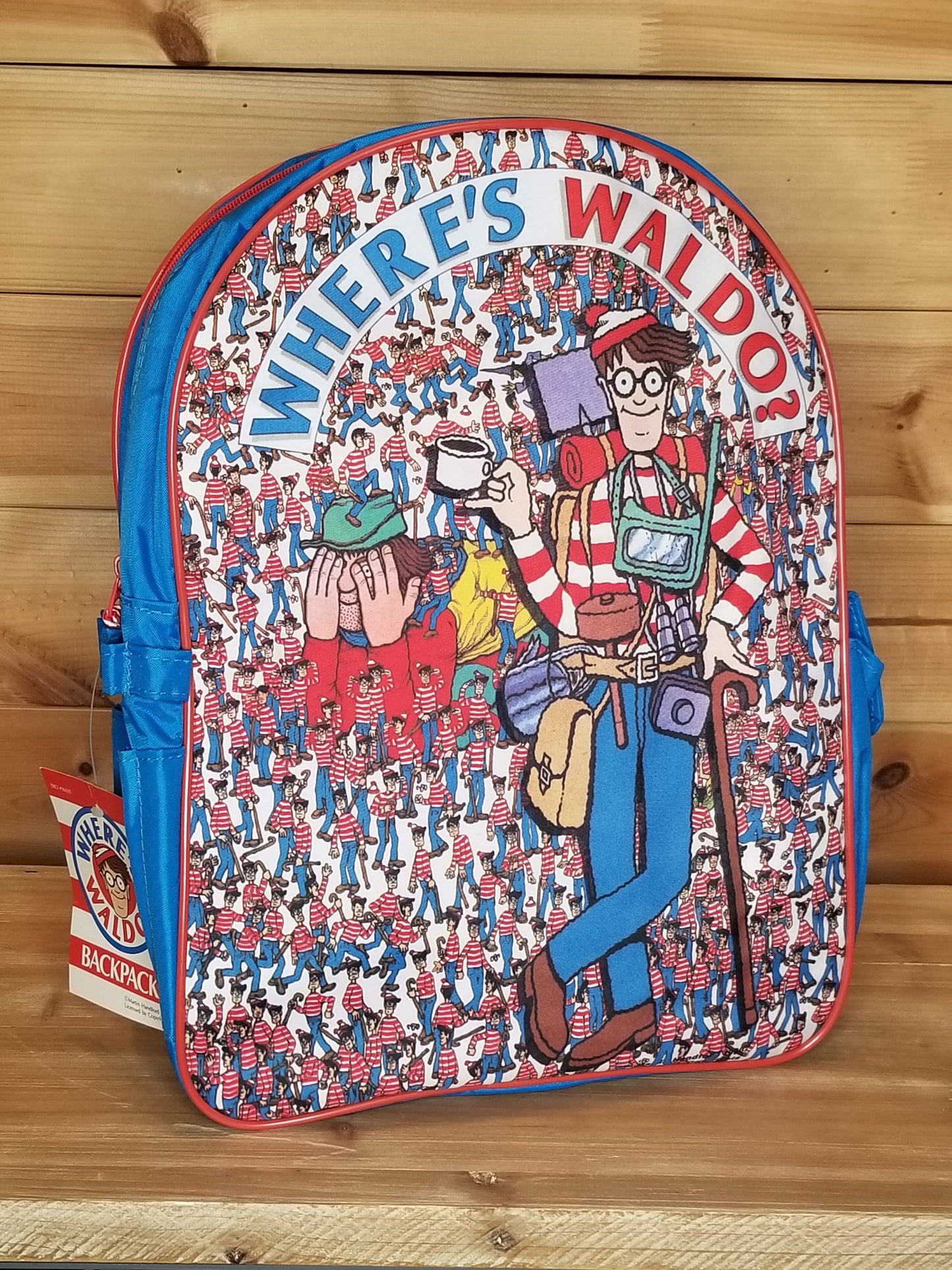 🔍 Vintage Where’s Waldo Backpack - 90s Nostalgia 🔍