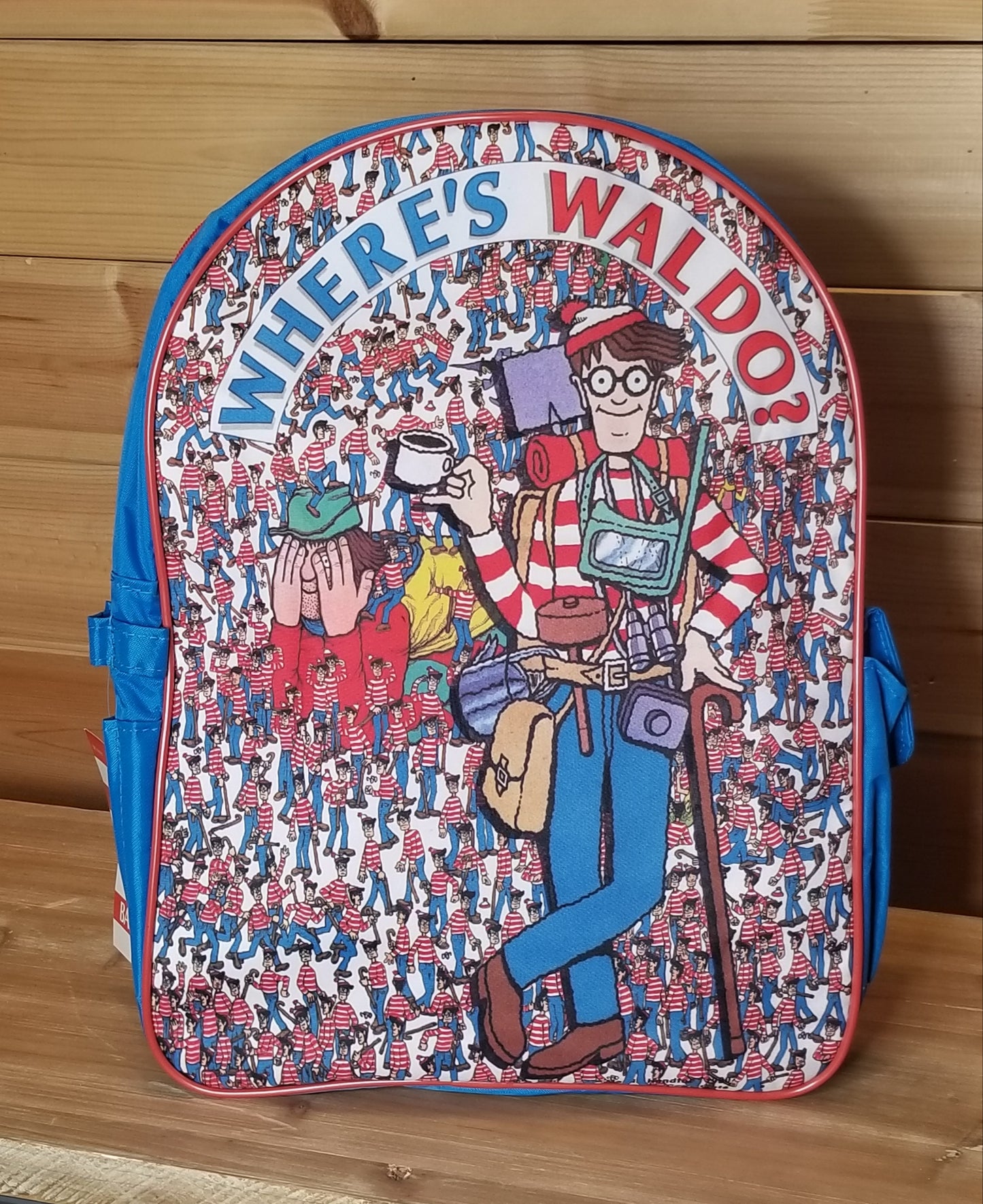 🔍 Vintage Where’s Waldo Backpack - 90s Nostalgia 🔍