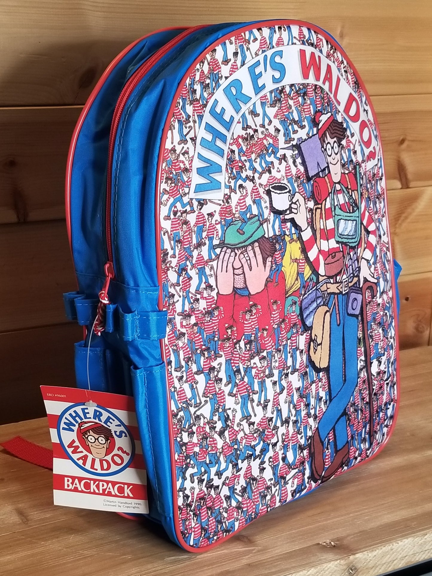 🔍 Vintage Where’s Waldo Backpack - 90s Nostalgia 🔍