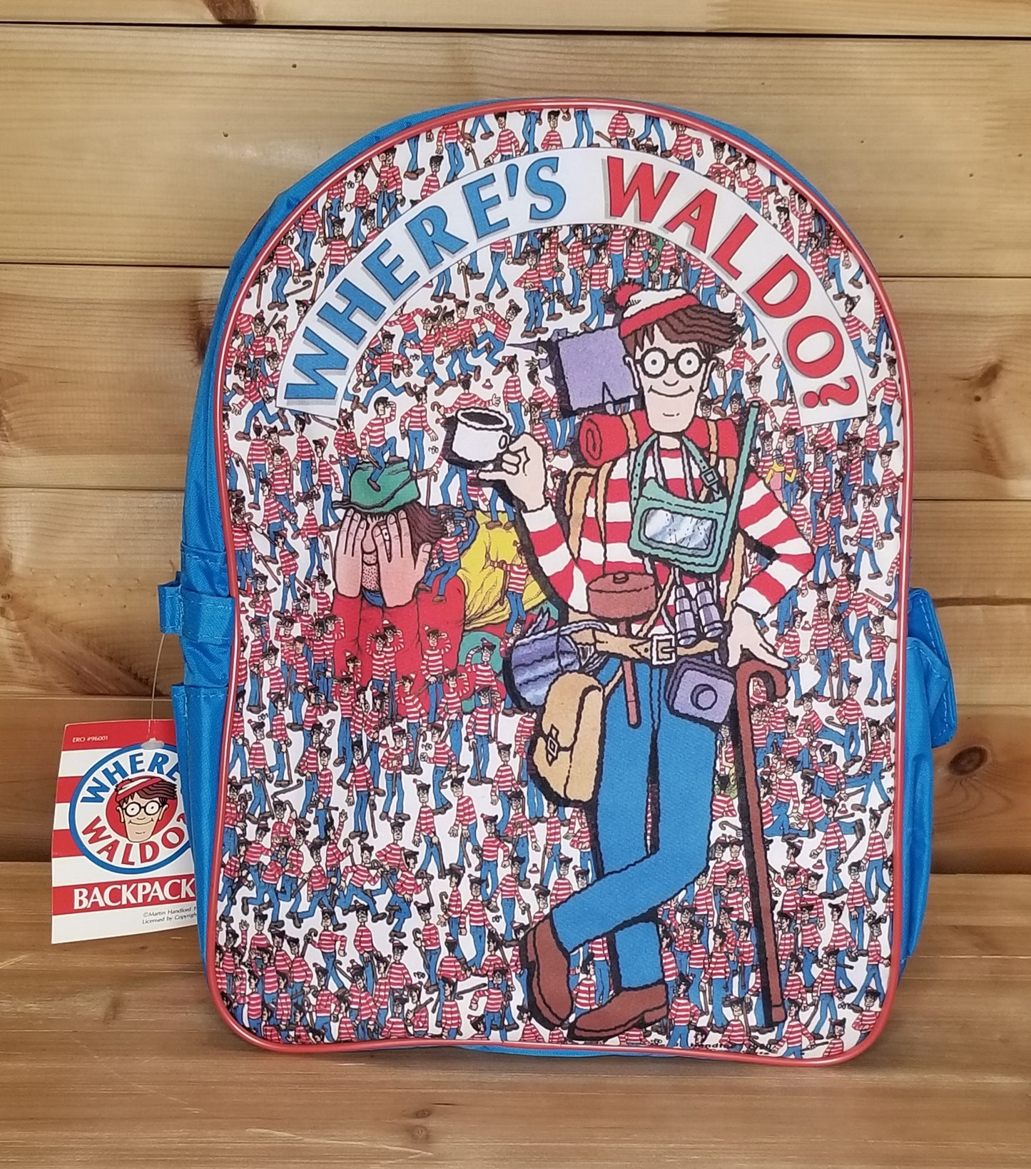 🔍 Vintage Where’s Waldo Backpack - 90s Nostalgia 🔍