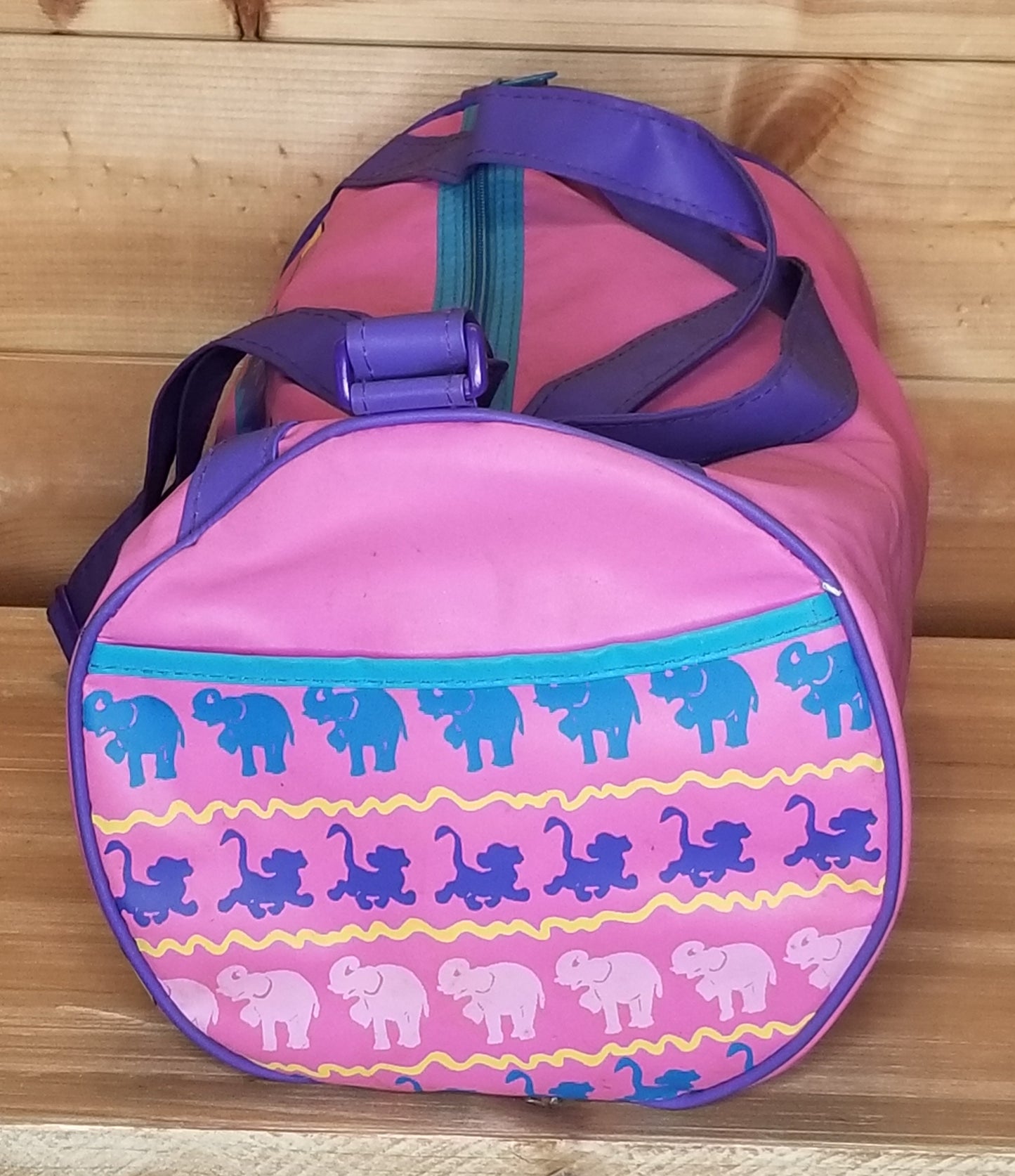 The Lion King Pink Duffel Bag – Young Simba Edition