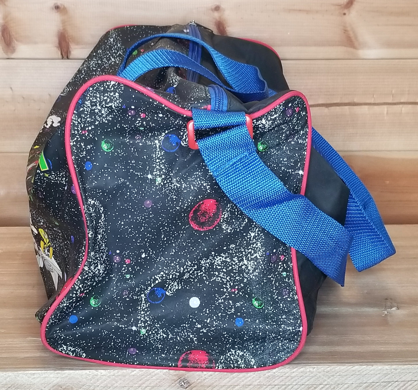 🚀 Vintage 90s Space Jam Looney Tunes Duffle Bag 🏀