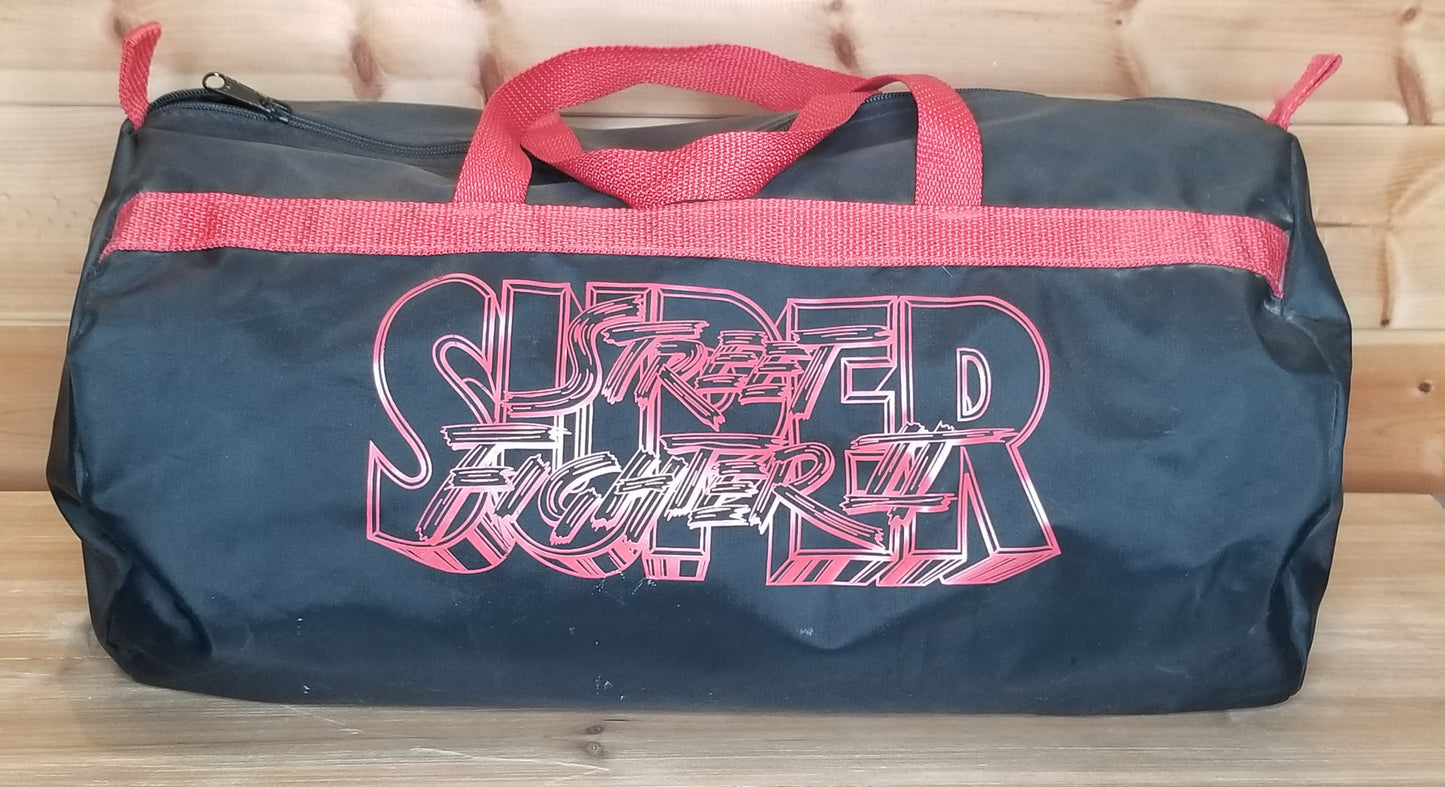 🔥 Vintage Super Street Fighter II x Capcom Duffel Bag 🔥