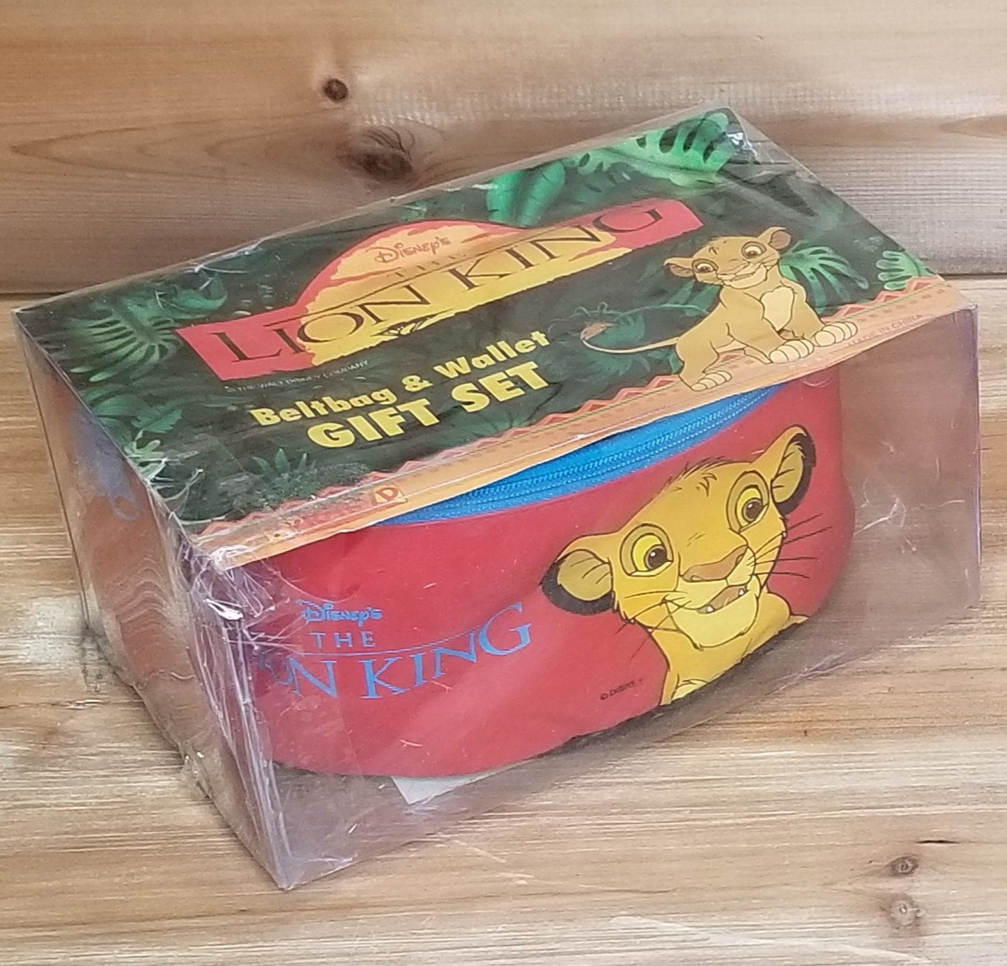 Disney The Lion King Vintage Belt Bag & Wallet Set