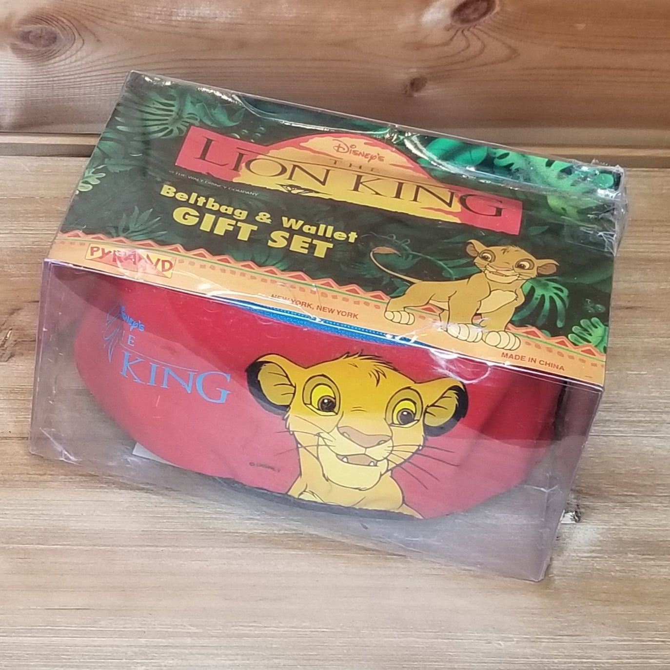 Disney The Lion King Vintage Belt Bag & Wallet Set