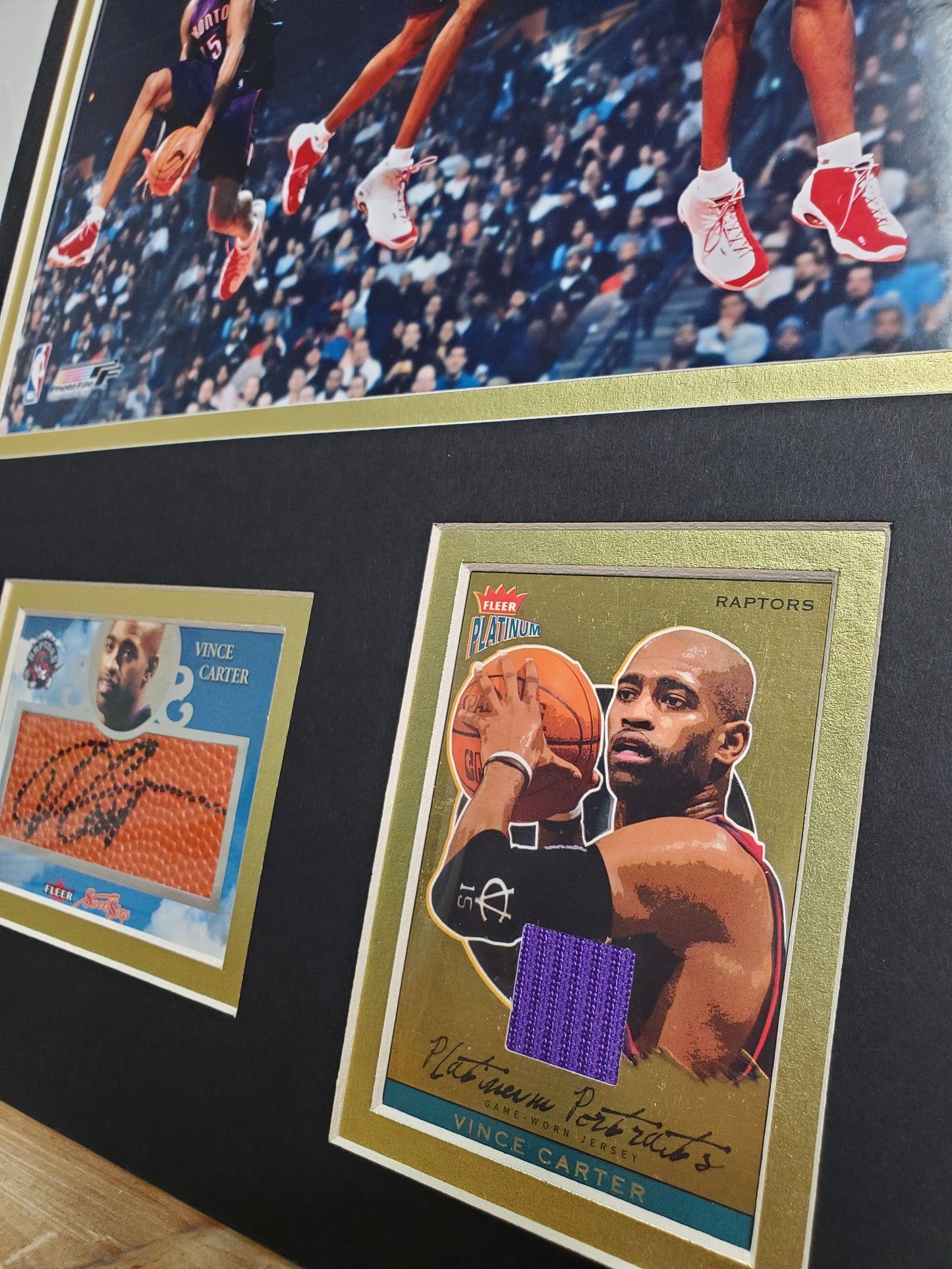 Vince Carter Framed Memorabilia - Toronto Raptors