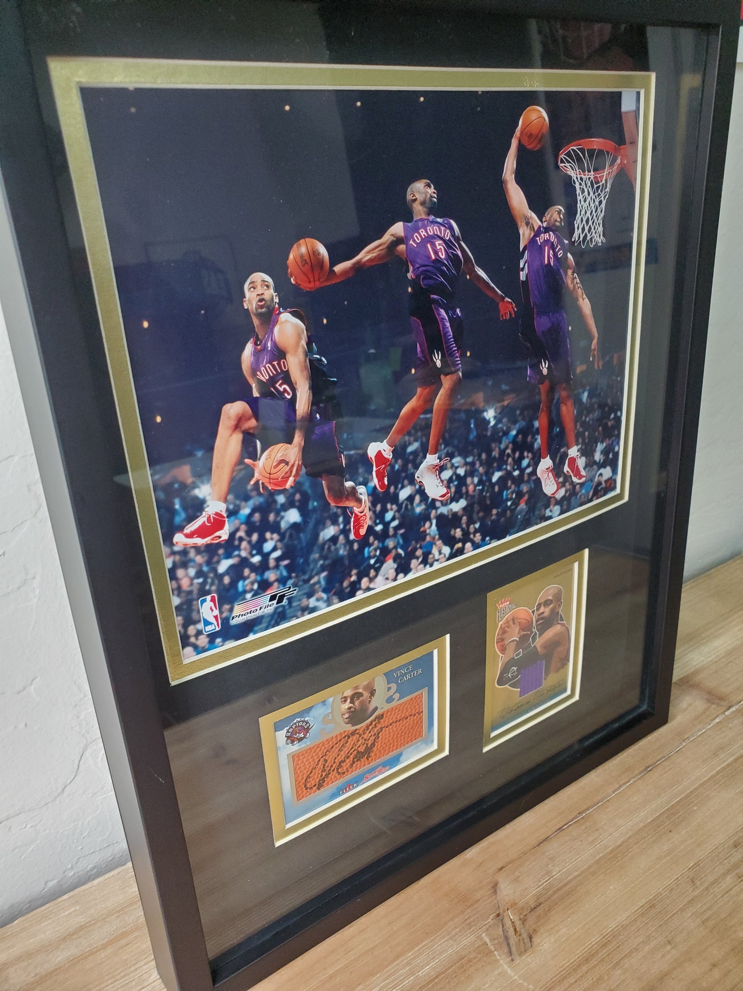 Vince Carter Framed Memorabilia - Toronto Raptors