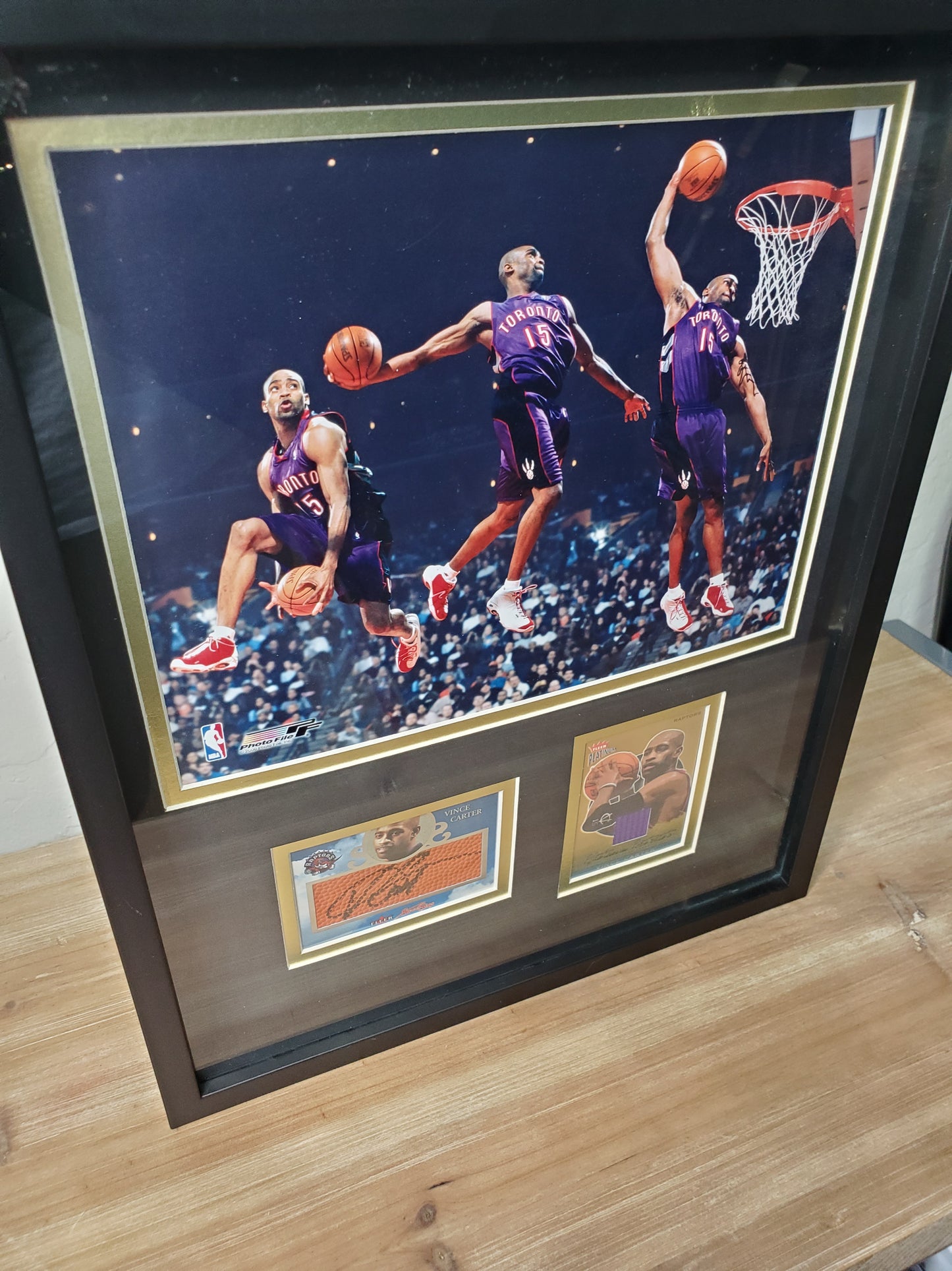 Vince Carter Framed Memorabilia - Toronto Raptors