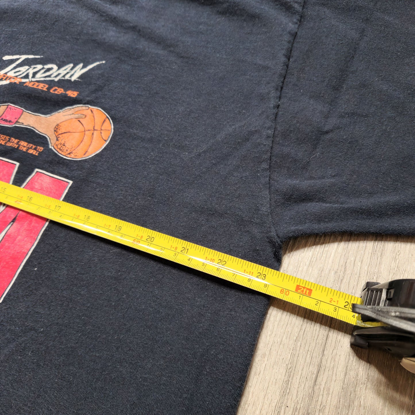 Vintage Michael Jordan I’m Back T Shirt Officially Licensed 1990s