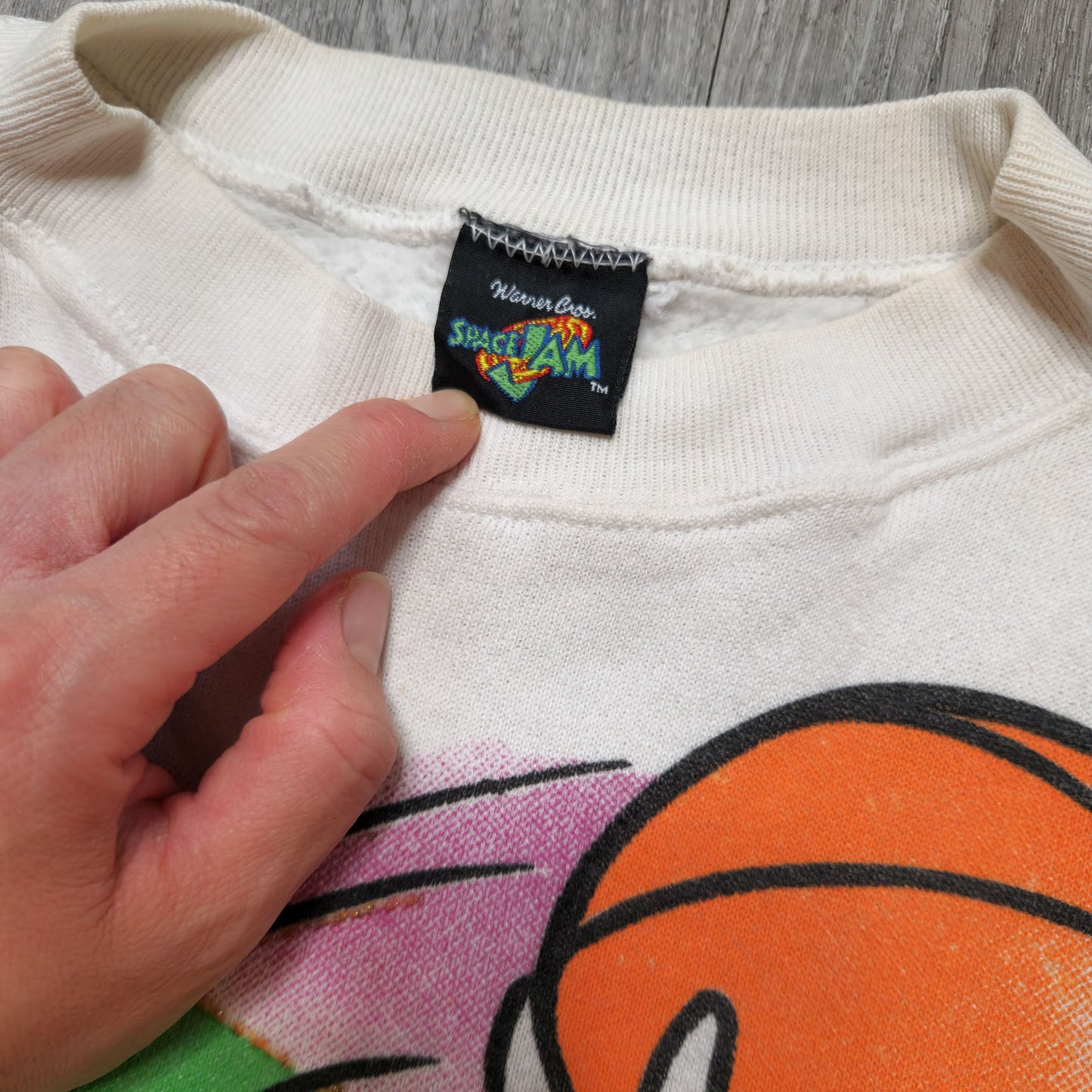 Vintage Space Jam Lola Bunny Sweatshirt Officially Licensed 1990s