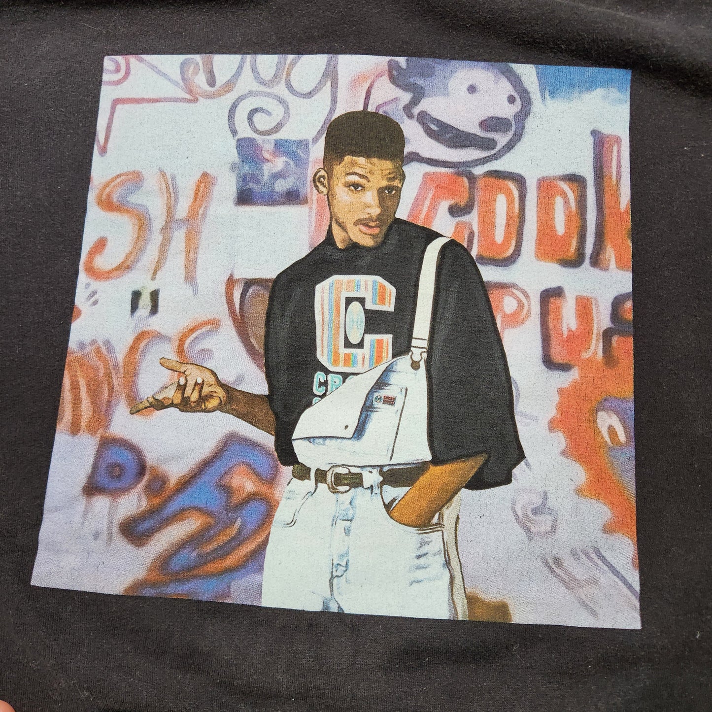 Vintage Fresh Prince of Bel Air Graphic Sweatshirt 1990s TV Classic