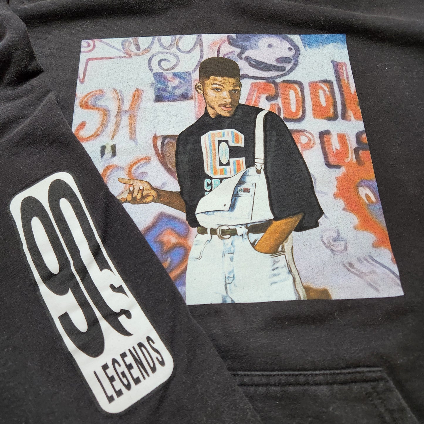Vintage Fresh Prince of Bel Air Graphic Sweatshirt 1990s TV Classic