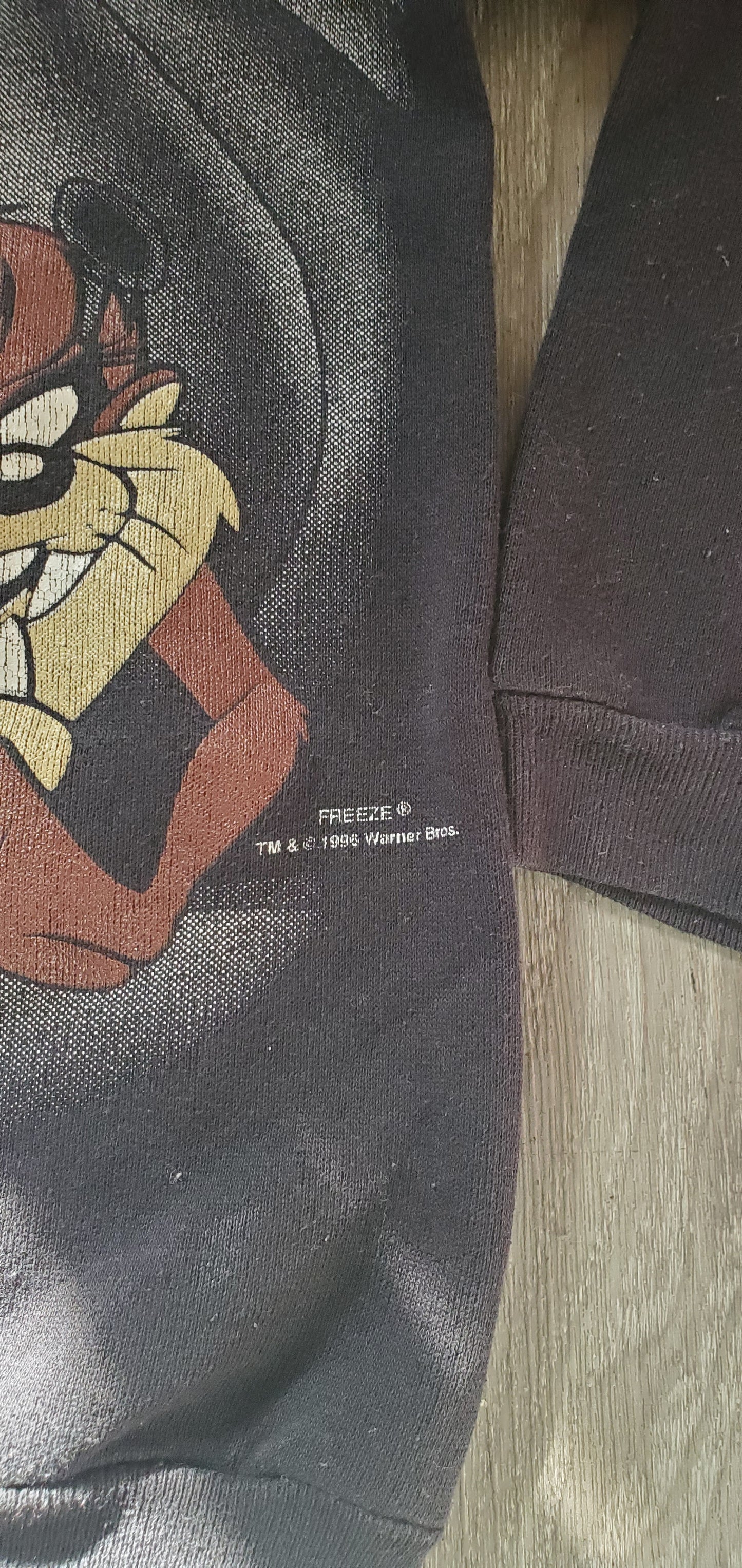 1996 Warner Bros Space Jam Looney Tunes Tune Squad Sweatshirt Youth Large