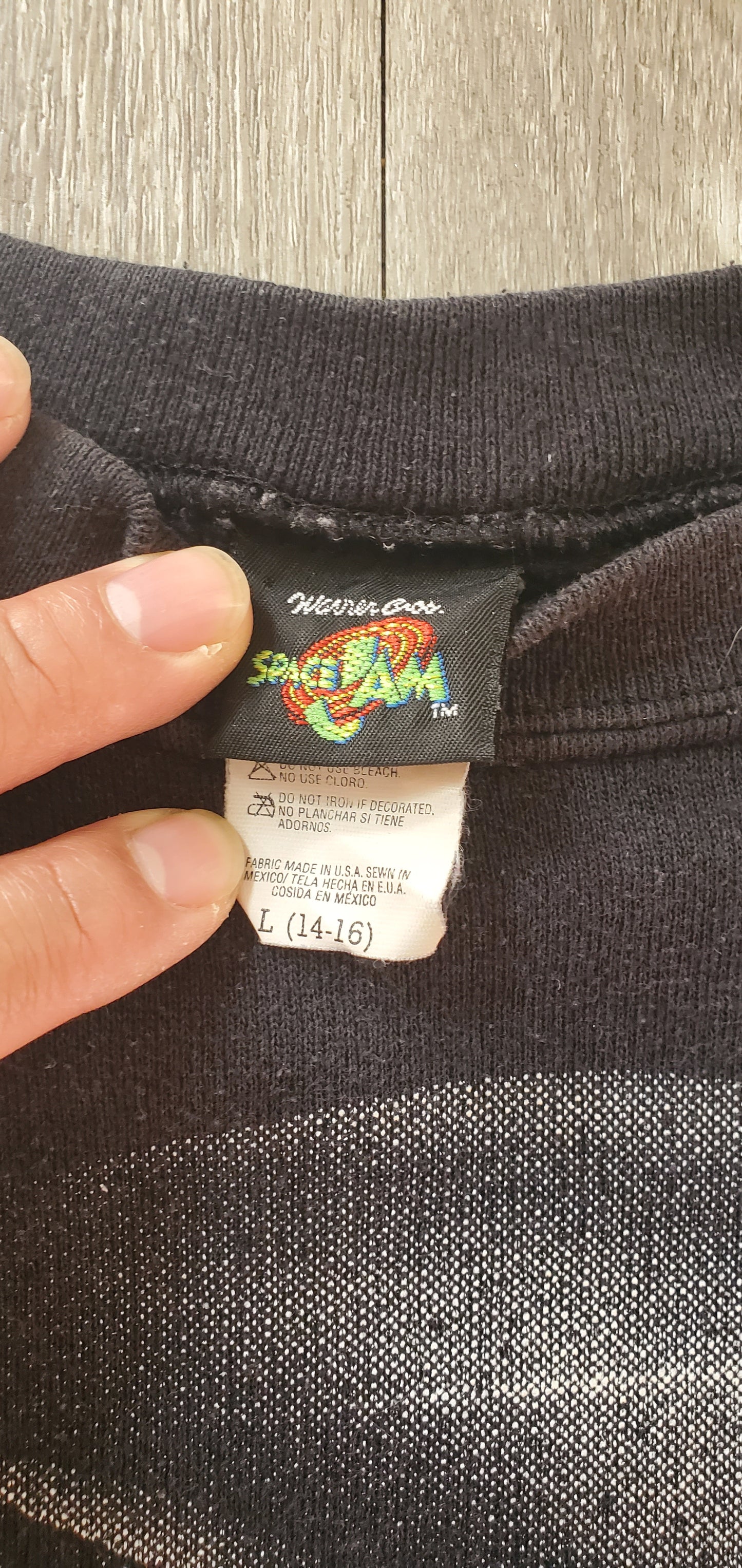 1996 Warner Bros Space Jam Looney Tunes Tune Squad Sweatshirt Youth Large