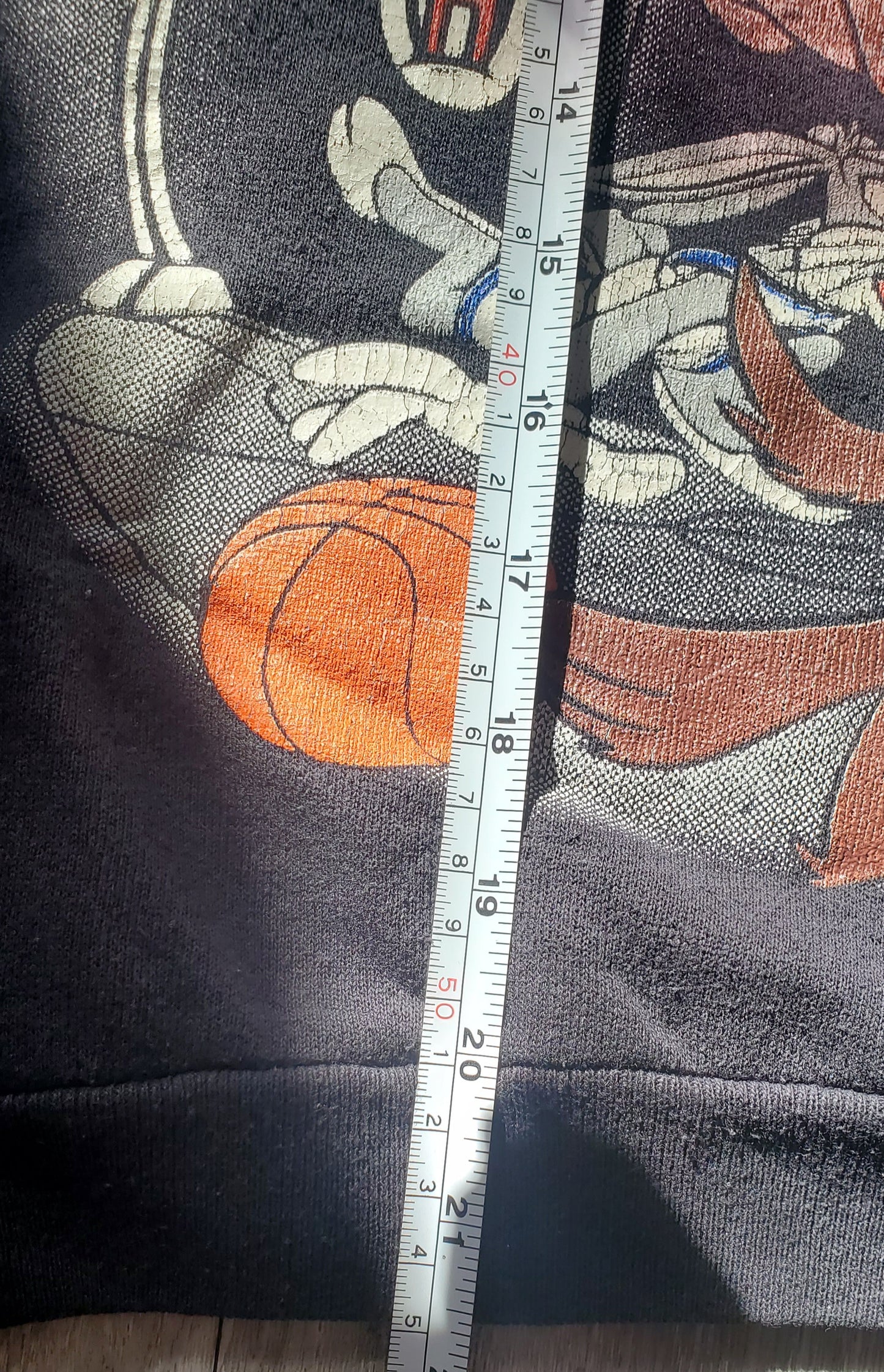 1996 Warner Bros Space Jam Looney Tunes Tune Squad Sweatshirt Youth Large