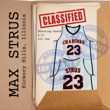 Load image into Gallery viewer, Max Strus High School Basketball Jersey Miami Throwback Retro