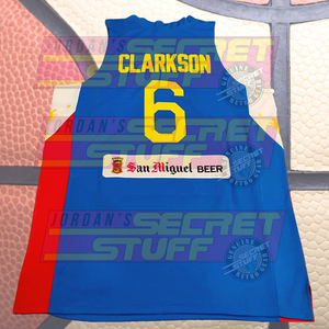 2023 Jordan Clarkson Pilipinas National Team Jersey Philippines Filipino Asia Cup Basketball