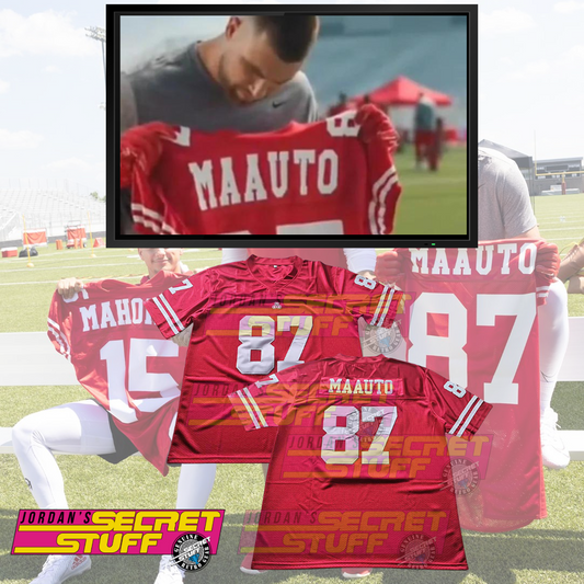 MAAUTO Football Jersey Red Color Limited TV Commercial