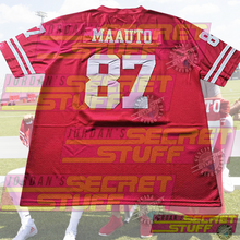 Load image into Gallery viewer, MAAUTO Football Jersey Red Color Limited TV Commercial